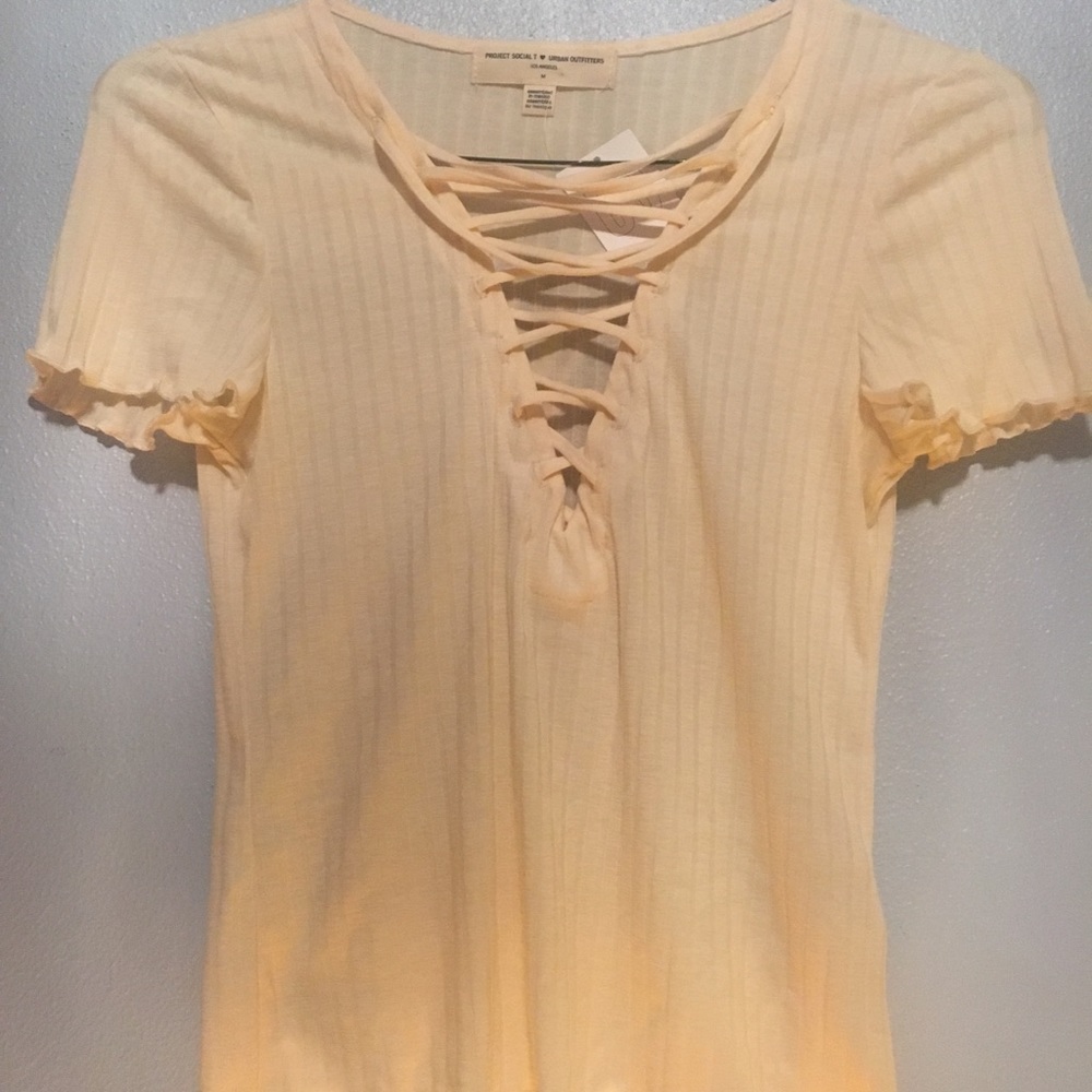 Urban outfitters ribbed tee